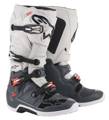 Μπότες Off Road-MX-Motocross Alpinestars TECH 7 ENDURO DRYSTAR  ΓΚΡΙ/ΚΟΚΚΙΝΟ