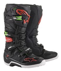 Μπότες Off Road-MX-Motocross Alpinestars TECH 7 ΜΑΥΡΟ/ΚΟΚΚΙΝΟ/ΠΡΑΣΙΝΟ