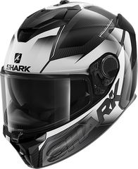 Κράνος Full Face Shark Spartan GT Shestter Carbon/White/Anthracite