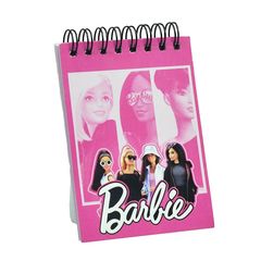 Σημειωματάριο σπιράλ Barbie ριγέ A7 50Φ