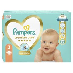 Pampers Premium Care no3 6-10kg Jumbo+ 78τμχ