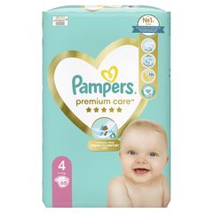 Pampers Premium Care no4 Jumbo+ 9-14 kg 68 τμχ