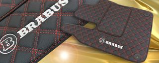 πατακια αυτοκινητου καπιτονε  smart 451-450 BRABUS LOGO ΔΕΡΜΑΤΙΝΗ ΑΡΙΣΤΗΣ ΠΟΙΟΤΗΤΑΣ EAUTOSHOP GR