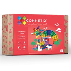 Μαγνητικό παιχνίδι κατασκευών Rainbow Mega Pack 212 τεμ. - Connetix