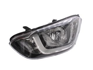 ΦΑΝΑΡΙ ΕΜΠΡΟΣ HYUNDAI i20, 2012-2015, αριστερο, με ηλεκτρικό μοτέρ, H7