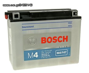 ΛΥΡΗΣ BOSCH Y50-N18L-A, Y50-N18L-A2, 12V, 20Ah/200A(EN), ΔΕΞ(+). ΑΝΟΙΚΤΟΥ ΤΥΠΟΥ, 0092M4F470 