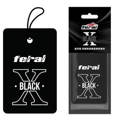 Αρωματικό Αυτοκινήτου Κρεμαστό Feral X Collection Black 1 Τεμάχιο