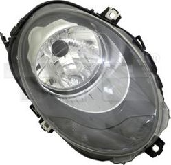 ΦΑΝΑΡΙ ΕΜΠΡΟΣ  MINI MINI CLUBMAN F54, MINI F55, F56, MINI F57 , 2013-2019, δεξι, με ηλεκτρικό μοτέρ, H4,  indicator colour white
