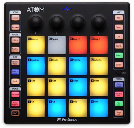 PRESONUS ATOM Pad controller for production and Live performance - PRESONUS