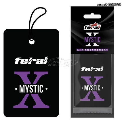 Αρωματικό Αυτοκινήτου Κρεμαστό Feral X Collection Mystic 1 Τεμάχιο