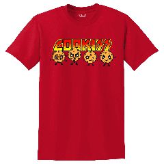 Κοντομάνικη μπλούζα COOKISS ΚΟΚΚΙΝΟ