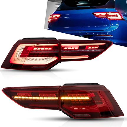 Φανάρια πίσω Full LED Dynamic Red κατάλληλο για VW Golf 8 2019-
