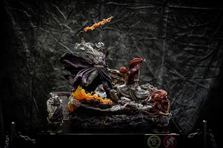 Rurouni Kenshin Elite Exclusive Statue 1/6 Kenshin vs. Shishio 25th Anniversary Edition 60 cm