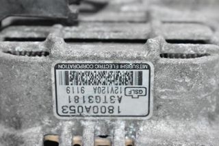 Δυναμό Mitsubishi Outlander 2.4 4B12 2007-2012 1800A053 A3TG3181 120A-thumb-1