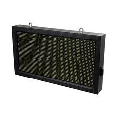 GloboStar® DISPLAY 90326 LED Scrolling Display 64x32cm - Κυλιόμενη Ψηφιακή Πινακίδα / Επιγραφή Μονής Όψης P10 LED SMD AC 220-240V - Λειτουργία μέσω Wi-Fi με Εφαρμογή APP - Αισθήτηρας Θερμοκρασίας και