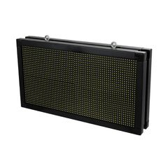 GloboStar® DISPLAY 90796 LED Scrolling Display 64x32cm - Κυλιόμενη Ψηφιακή Πινακίδα / Επιγραφή Διπλής Όψης P10 LED SMD AC 220-240V - Λειτουργία μέσω Wi-Fi με Εφαρμογή APP - Αισθήτηρας Θερμοκρασίας και