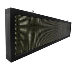 GloboStar® 90280 Κυλιόμενη Ψηφιακή Επιγραφή P10 LED SMD AC 220-240V με Wi-Fi - Αδιάβροχή IP54 - Μονής Όψης - Μ168 x Π9 x Υ40cm Ψυχρό Λευκό 6000K