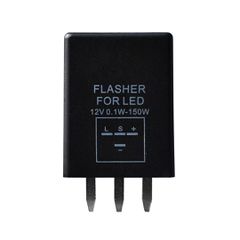 LED FLASHER (ΦΛΑΣΙΕΡΑ) 12V 0,1-150W 4 ΕΠΑΦΩΝ (L+-) mTECH - 1 Τεμ.
