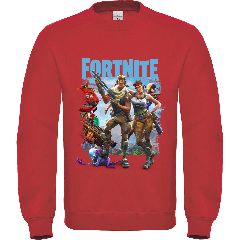 Παιδικό φούτερ Fortnite ΚΟΚΚΙΝΟ