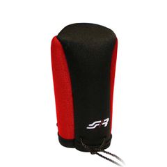 ΚΑΛΥΜΜΑ ΓΙΑ ΠΟΜΟΛΟ ΤΑΧΥΤΗΤΩΝ GEAR KNOB COVER (ΜΑΥΡΟ/ΚΟΚΚΙΝΟ ΜΙΚΡΟΦΙΜΠΡΑ) | Pancarshop