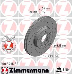 Δισκόπλακα  SPORT BRAKE DISC Z