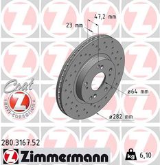 Δισκόπλακα  SPORT BRAKE DISC Z