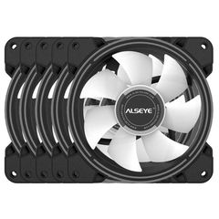 Case Cooler 12cm RGB-Fan x5 kit Alseye HALO 4.0