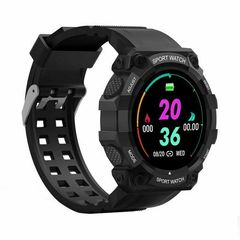 Smartwatch  FD68S Μαύρο με Παλμογράφο Αδιάβροχο Αθλητικό Smartwatch LCD