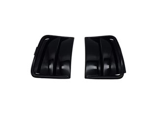 Βραγχια Προφυλακτήρα Milotec - Skoda Octavia 4 RS (1U) - (2000-2010) - Μαύρο - 2 Τμχ. - (410/04)