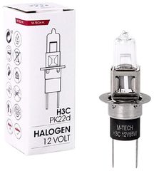 ΛΑΜΠΑ H3C PK22D 12V 55W ΑΛΟΓΟΝΟΥ M-TECH -1 ΤΕΜ.