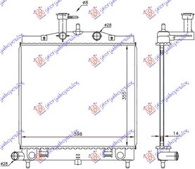 ΨΥΓΕΙΟ (35.5x39.5) για KIA PICANTO 08-11 για KIA PICANTO 08-11