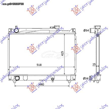 ΨΥΓΕΙΟ 2.0 V6-2.0 16V(42x52x27) ΠΑΡ.ΟΔ (KOYO) για SUZUKI GRAND VITARA 99-05 για SUZUKI GRAND VITARA