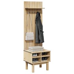 Έπιπλο χωλ OTTA 50x40x160 εκ. Μασίφ Ξύλο Πεύκου 4013463