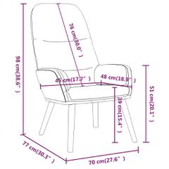 Πολυθρόνα Relax Μπλε Υφασμάτινη 340994-thumb-7