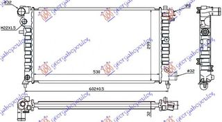 ΨΥΓΕΙΟ 1,5 DIESEL (53x29,7) για PEUGEOT 106 96-03 για PEUGEOT 106 96-03