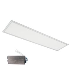 LED ΠΑΝΕΛ 48W 4000K 295x1195mm IP54 ΛΕΥΚΟ ΠΛΑΙΣΙΟ +ΜΠΑΤΑΡΙΑ ΑΣΦΑΛΕΙΑΣ