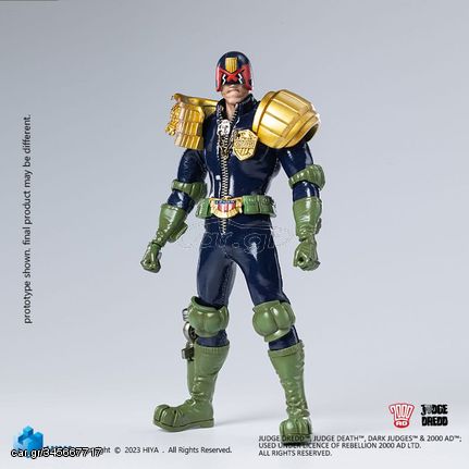 Judge Dredd Exquisite Super Series Actionfigur 1/12 John Rambo 15 cm