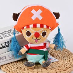 One Piece Plush Figure Chopper x Buggy 25 cm
