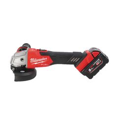 MILWAUKEE M18 FUEL FSAG125XB-502X ΓΩΝΙΑΚΟΣ ΤΡΟΧΟΣ 125mm ΥΨΗΛΗΣ ΑΠΟΔΟΣΗΣ ΜΕ ΣΥΡΟΜΕΝΟ ΔΙΑΚΟΠΤΗ ΚΑΙ ΦΡΕΝΟ ( 4933478430 )