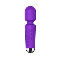 Luna | Μίνι Wand Massager Σιλικόνης | 20 Προγράμματα Δόνησης - Μοβ