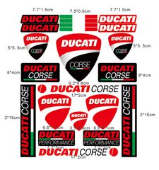 ΑΥΤΟΚΟΛΛΗΤΗ ΚΑΡΤΕΛΑ DUCATI CORSE