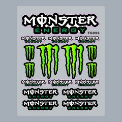 ΑΥΤΟΚΟΛΛΗΤΑ ΚΑΡΤΕΛΑ MONSTER ENERGY