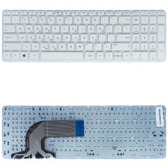 Πληκτρολόγιο Ελληνικό - Greek Laptop Keyboard για HP 250 G2 255 G2 250 G3 255 G3 256 G3 747143-141 747143-151 747143-161 VJ150146ASMI-0Q PK1314D1A100 GR White ( Κωδ.40033GRWHITE )