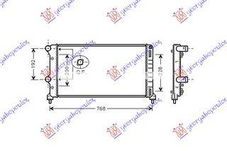 ΨΥΓΕΙΟ 1.3-1.9 ΠΕΤΡΕΛΑΙΟ JTD+/-AC (700x306) για FIAT DOBLO 01-05 για FIAT DOBLO 01-05