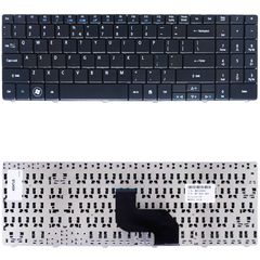 Πληκτρολόγιο - Laptop Keyboard για Acer Aspire 5241 5332 5334 5516 5517 5541 5541G 573 5732 5732Z 5732ZG 5734 7315 7715 7715Z AENK5U034384A0UUS AENK5U034384A US Black ( Κωδ.40047US )