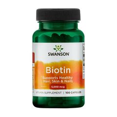 SWANSON BIOTIN 5000MCG 100CAPS