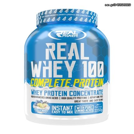 REAL PHARM REAL WHEY 100 2250GR - WHITE CHOCOLATE COCONUT