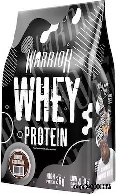 WARRIOR WHEY PROTEIN 1kg BAG DOUBLE CHOCOLATE