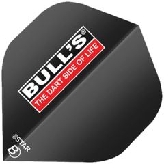 Φτερά Bull’s Dart 5-Star Flights A-Std Bull's Black