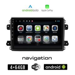 FIAT DUCATO (μετά το 2021) Android οθόνη αυτοκίνητου 4GB + 64GB με GPS WI-FI (ηχοσύστημα αφής 9" ιντσών OEM Android Auto Apple Carplay Youtube Playstore MP3 USB Radio Bluetooth Mirrorlink εργοστασιακή